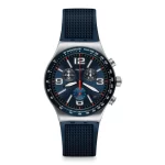 Swatch BLUE GRID Watch YVS454
