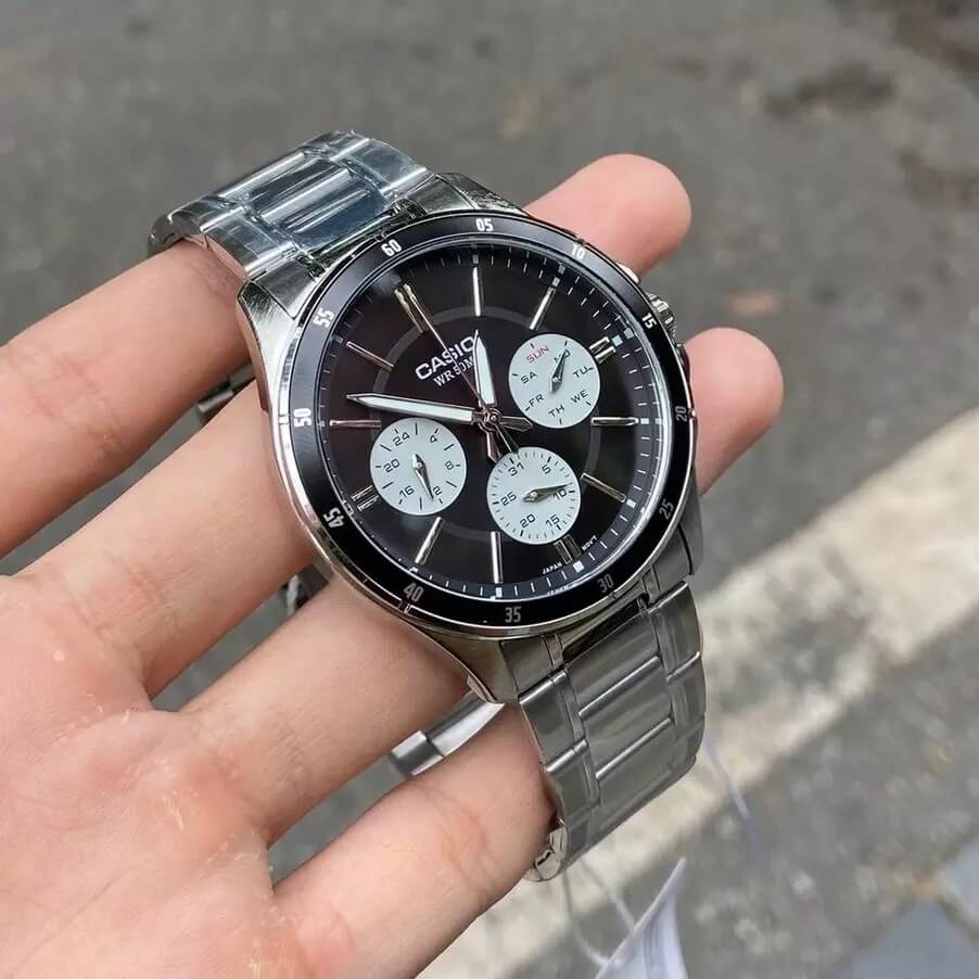 Casio Enticer Multifunction Watch MTP-1374D-1A3VDF - Image 2