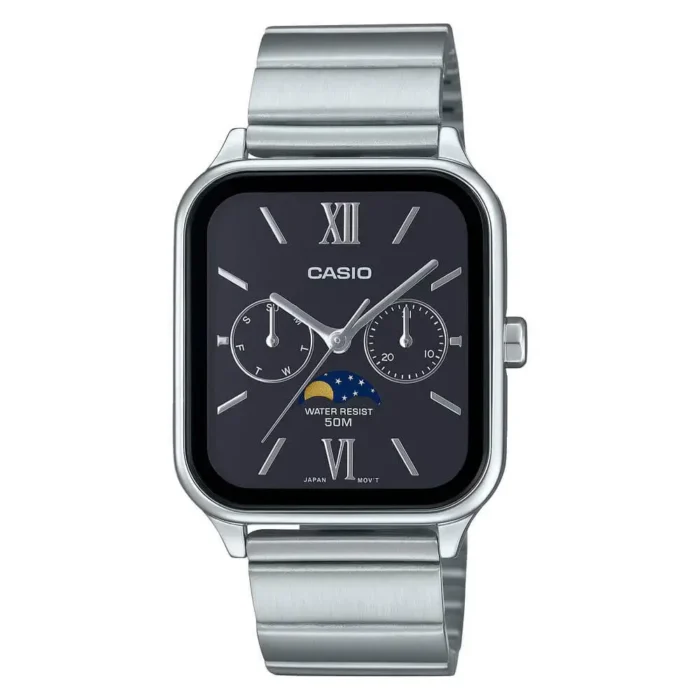 Casio Standard Moon Phase Watch MTP-M305D-1A2VDF - Image 1