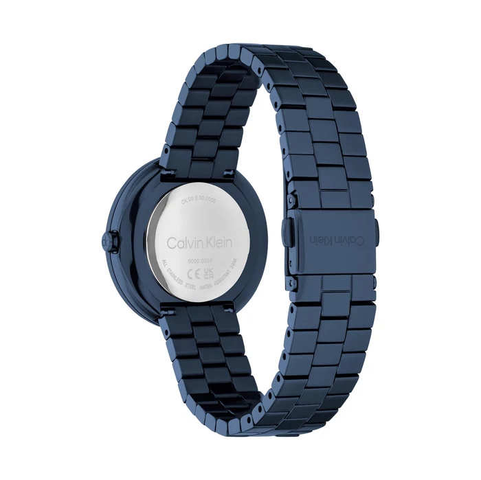 25100097_LRG_rgb_Back Ladies Twisted Bezel Watch (25100097) - Image 3