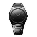 Ladies Black Mirror Watch (D1-UTBU09)